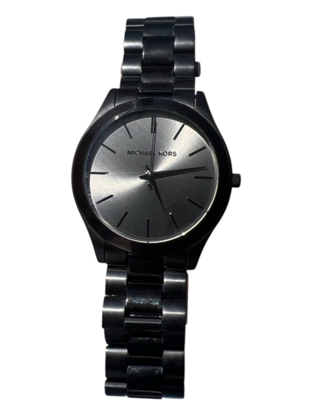 Unisex Slim Runway Ion-Plated Stainless Steel Bracelet Watch 44mm - Picture 5 of 10